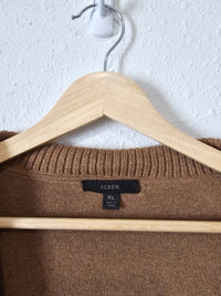 J.Crew Collared Sweater Jacket (XL)