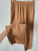 Quince Brown Linen Pants (XS)