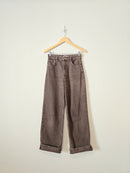 Zara Brown Relaxed Jeans (2)