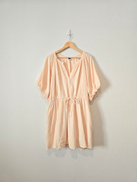 NEW Gauzy Puff Sleeve Dress (XL)