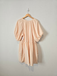 NEW Gauzy Puff Sleeve Dress (XL)