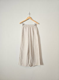 Wide Leg Linen Pants (XS)