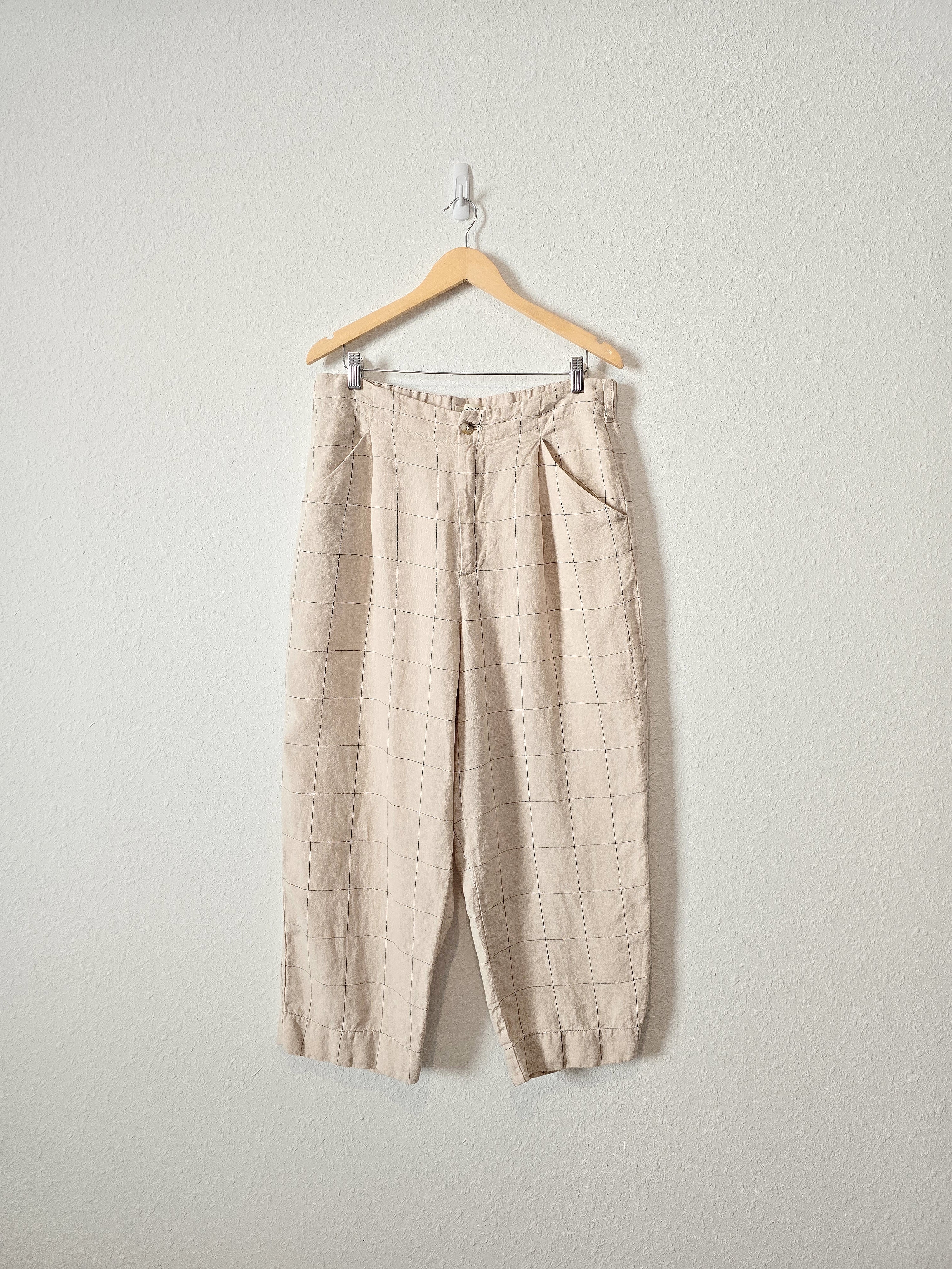 Madewell Linen Tapered Pants (12)