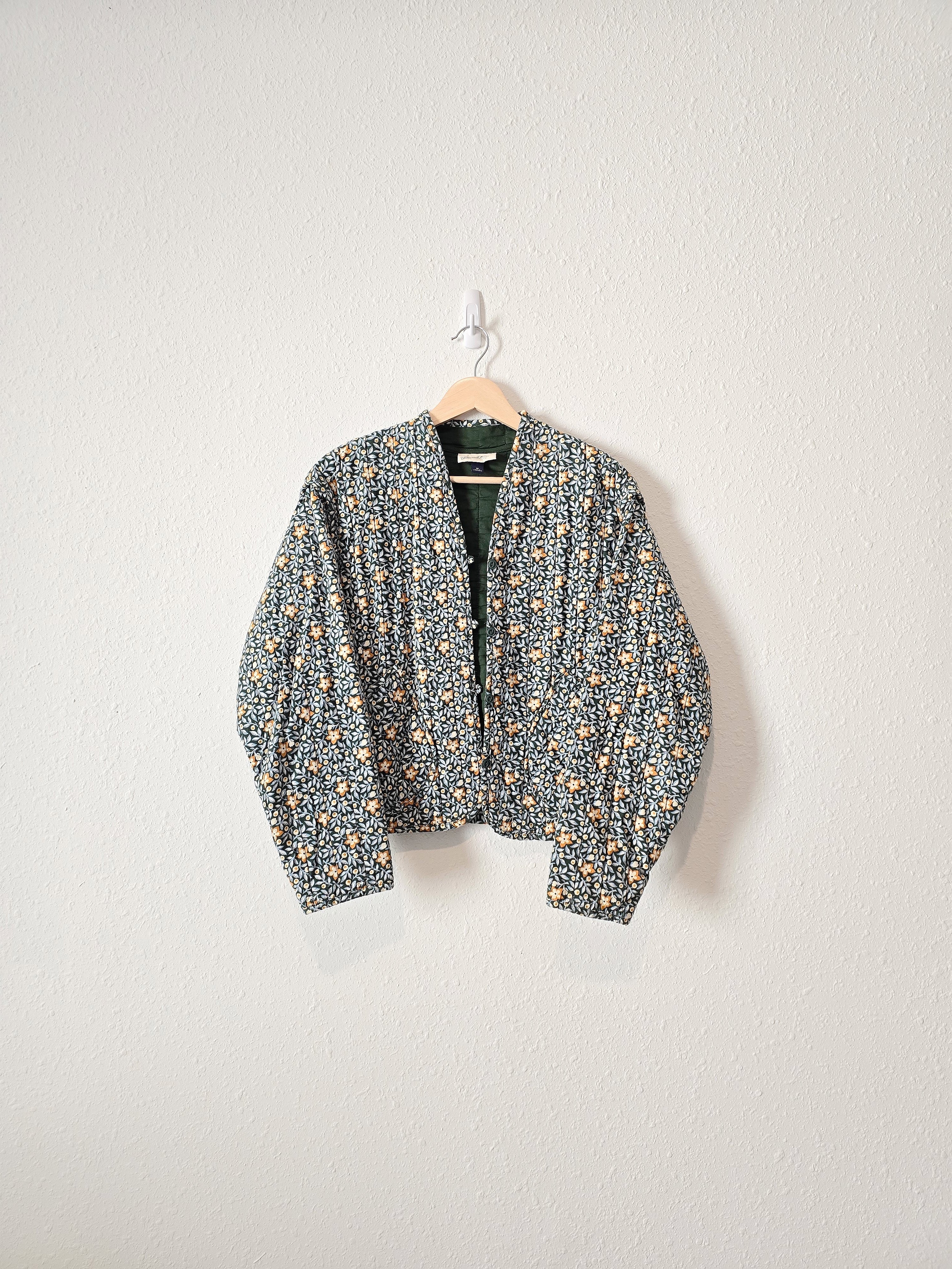 Floral Quilted Jacket (M)