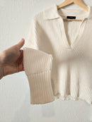 J.Crew Collared V Neck Sweater (XS)