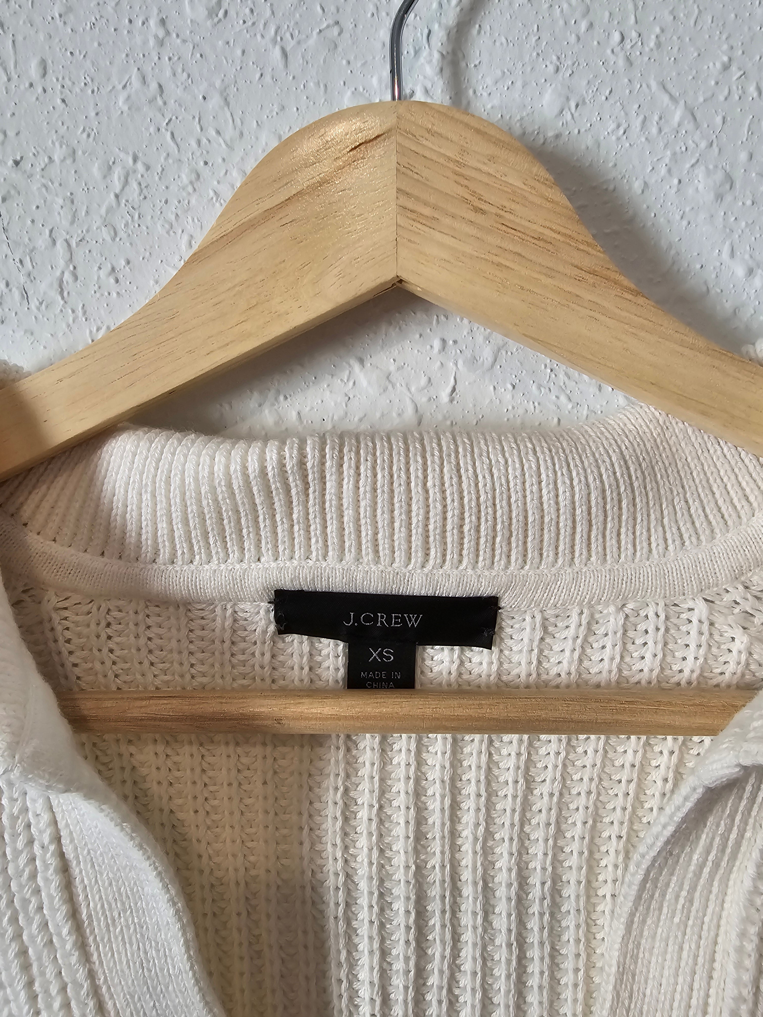 J.Crew Collared V Neck Sweater (XS)