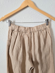 Beachy Linen Straight Pants (S)