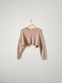 Altar'd State Crop Sweater (M)