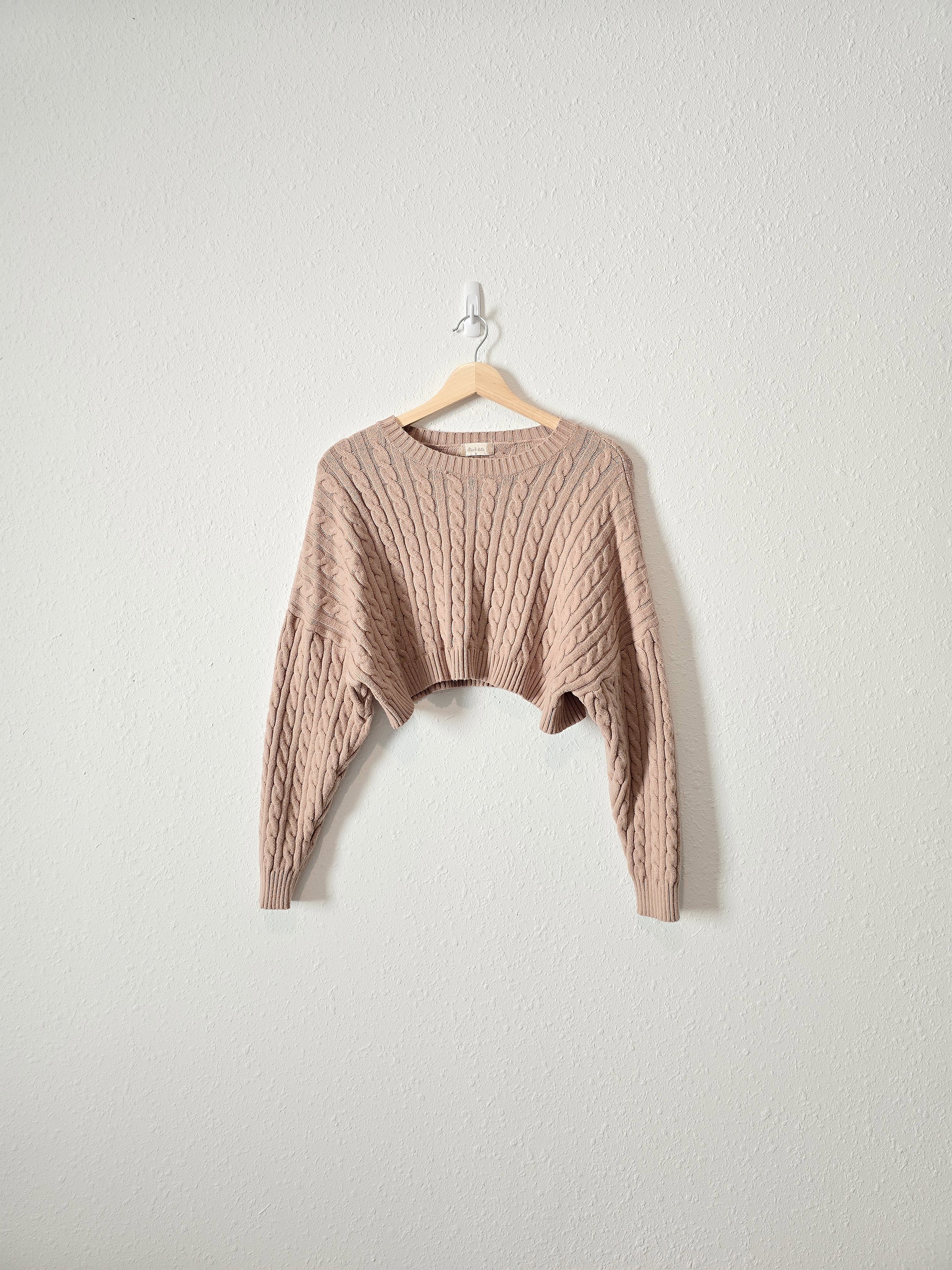 Altar'd State Crop Sweater (M)