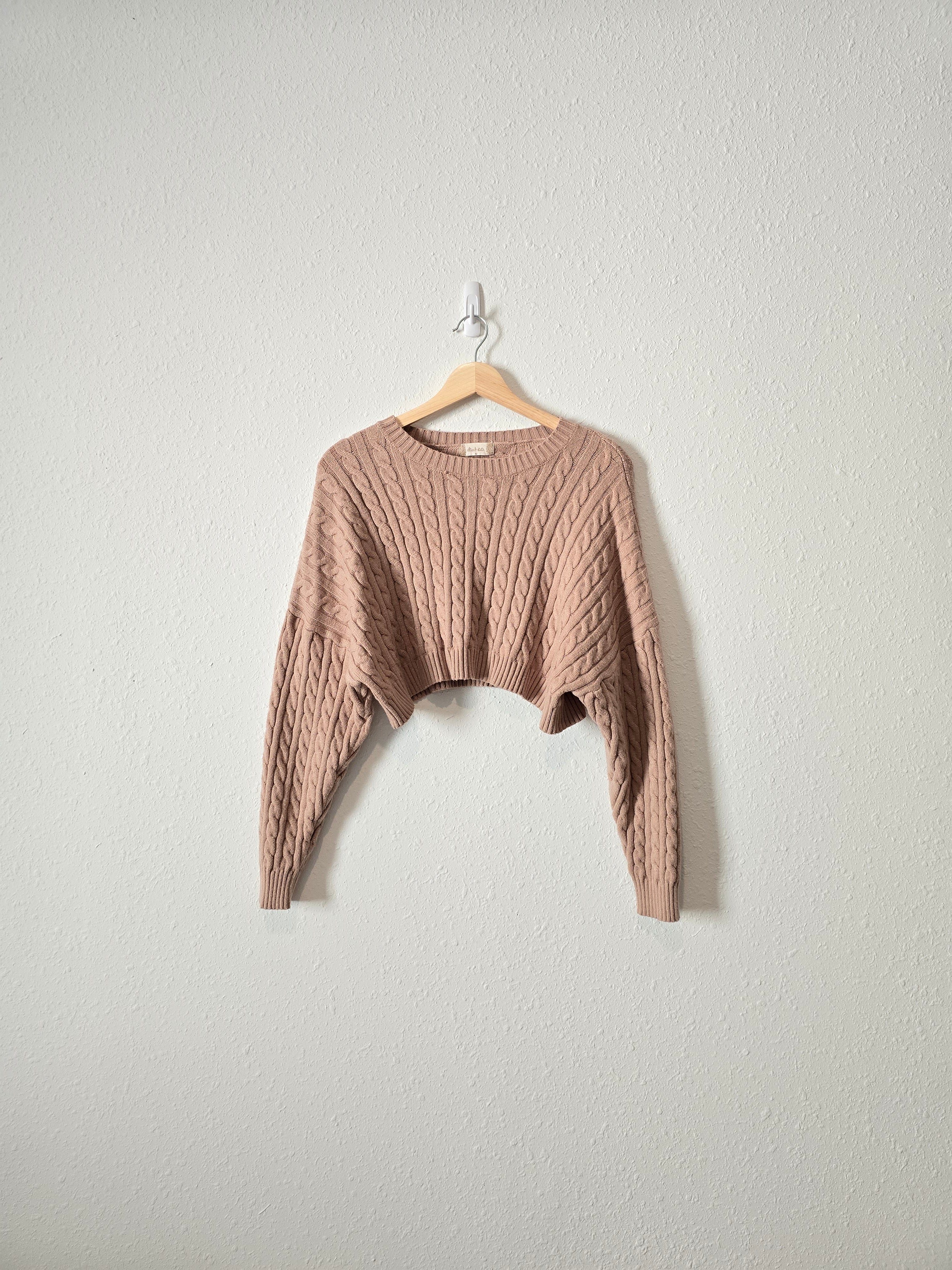 Altar'd State Crop Sweater (M)