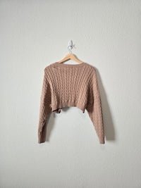 Altar'd State Crop Sweater (M)