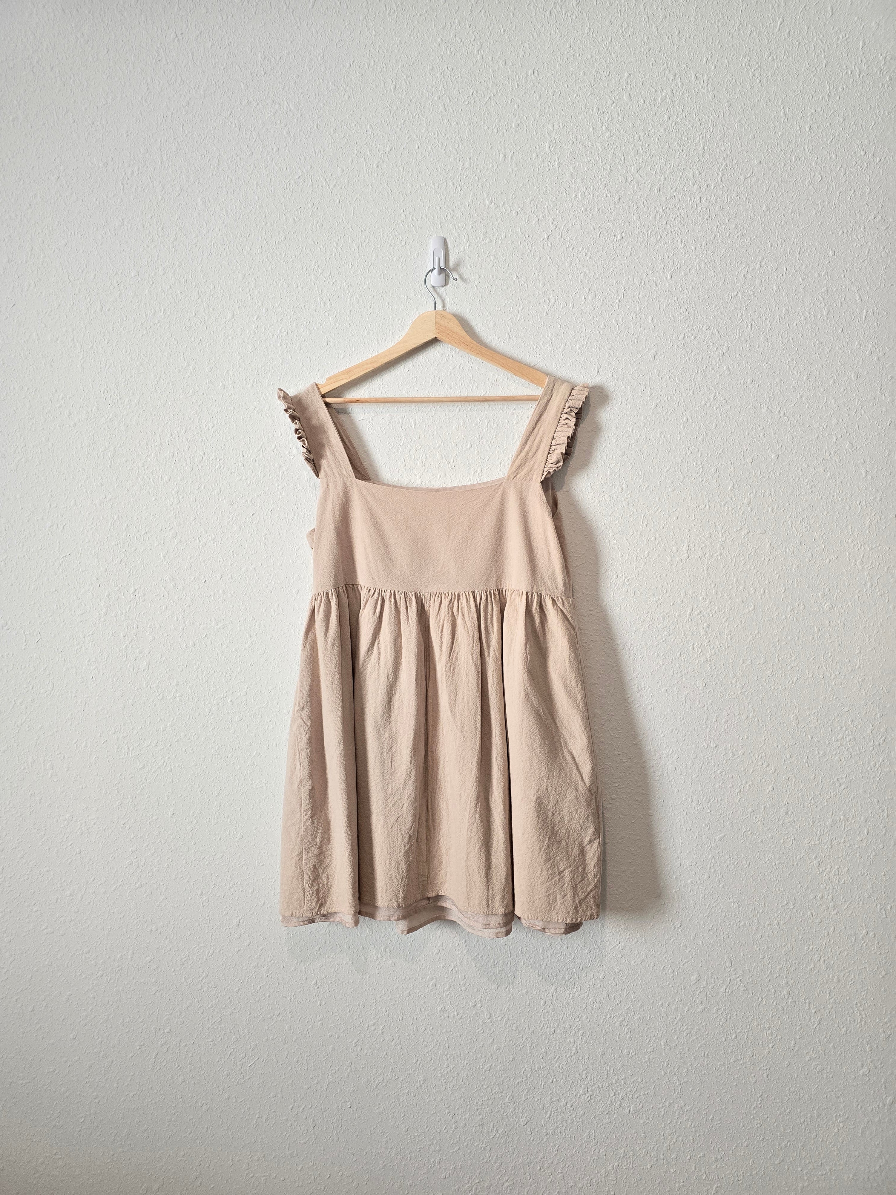 Ruffle Strap Babydoll Dress (8)