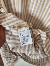 Oversized Linen Button Up (M)