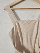 NEW Linen Wide Leg Jumpsuit (XS)