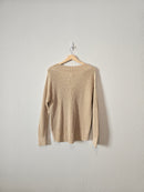 Aerie Neutral Oversized Sweater (XS)