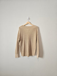 Aerie Neutral Oversized Sweater (XS)