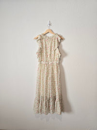 Boutique Floral Midi Dress (S)