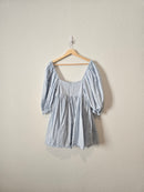 Mable Puff Sleeve Babydoll Dress (S)