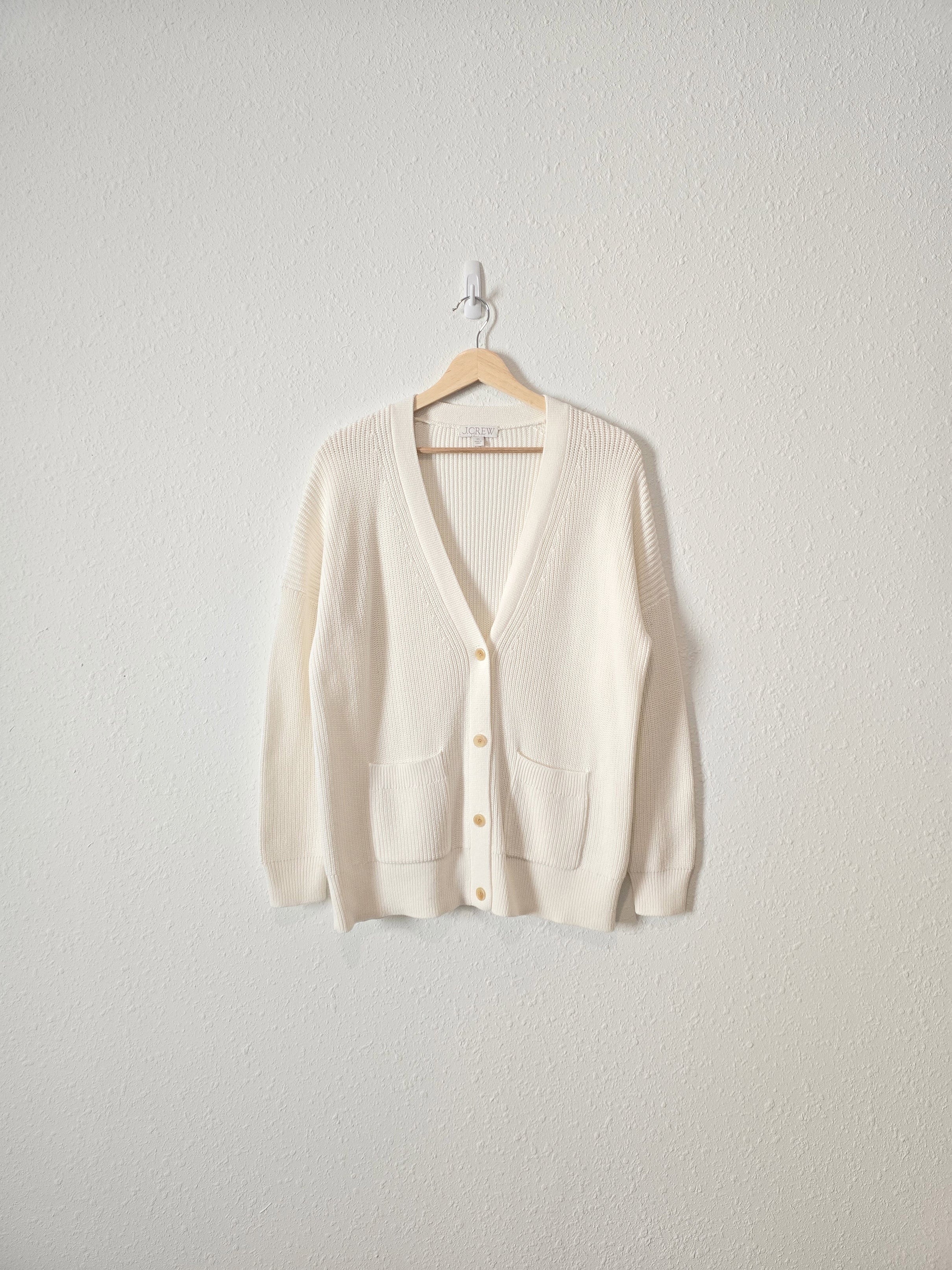 J.Crew Cotton Oversized Cardigan (XS)