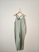 Zara Green Gauze Jumpsuit (M)