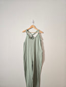 Zara Green Gauze Jumpsuit (M)