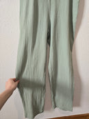 Zara Green Gauze Jumpsuit (M)