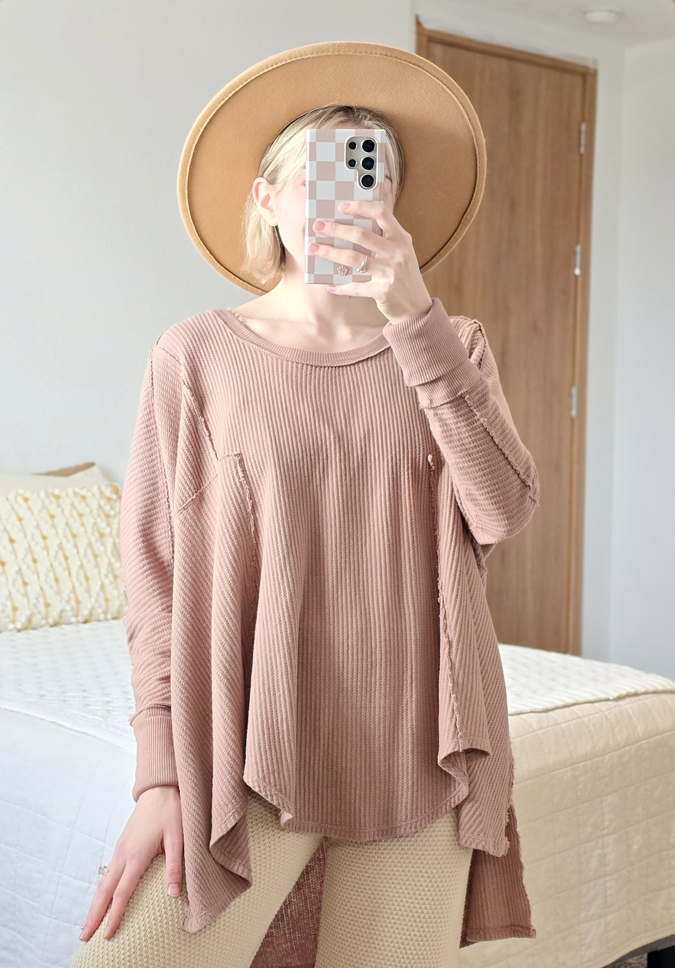 Free People Waffle Thermal (S)