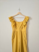 Madewell Yellow Eyelet Jumpsuit (4)