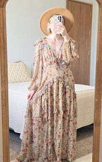 Buddy Love Floral Maxi Dress (S)