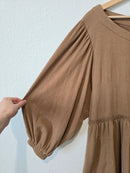 Brown Oversized Romper (M)