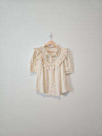 Love The Label Eyelet Blouse (M)