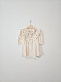 Love The Label Eyelet Blouse (M)