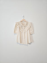 Load image into Gallery viewer, Love The Label Eyelet Blouse (M)
