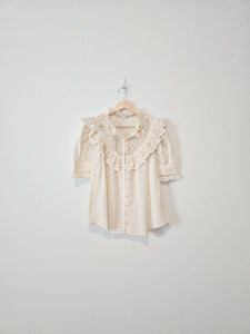 Love The Label Eyelet Blouse (M)