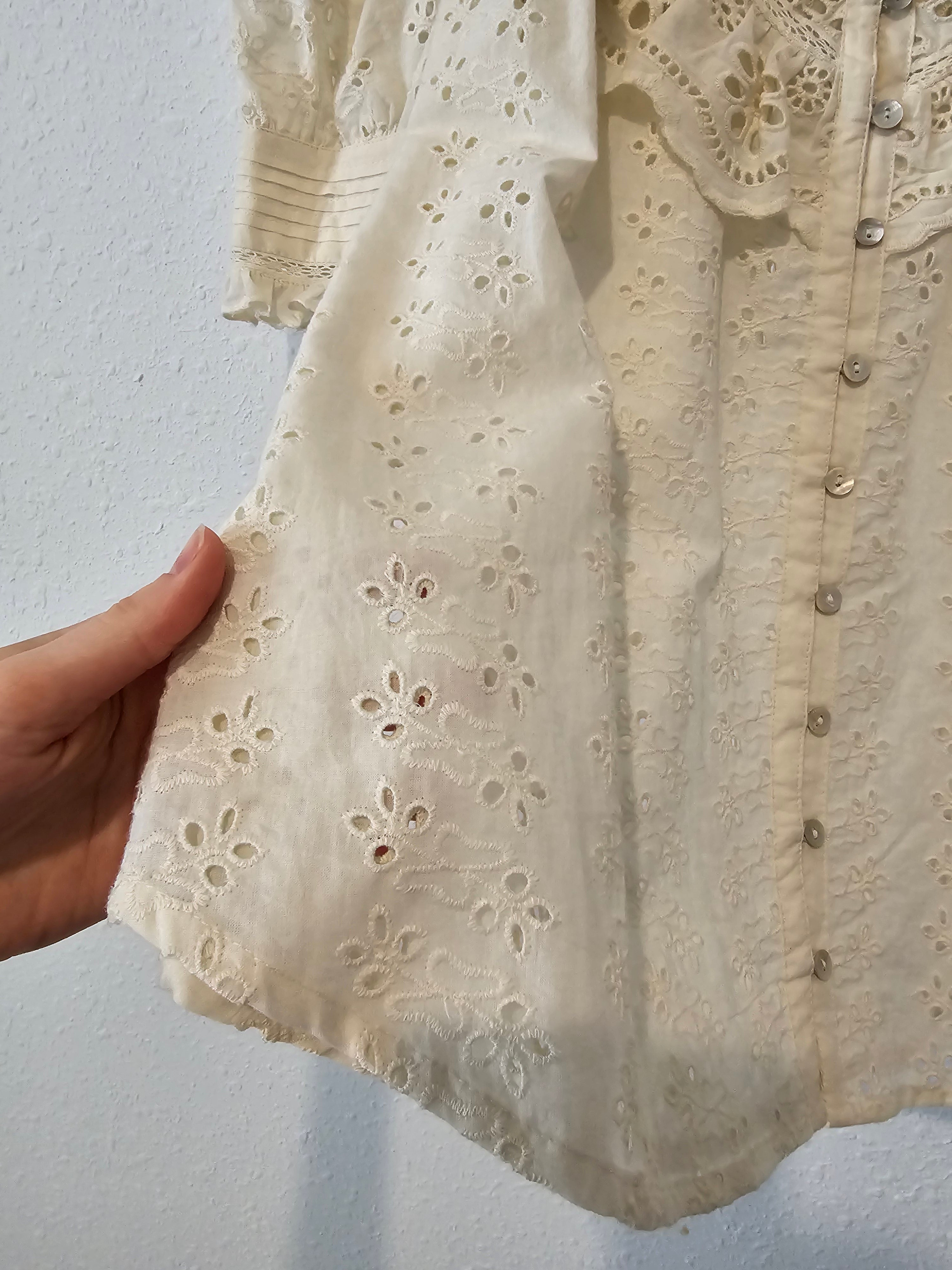 Love The Label Eyelet Blouse (M)