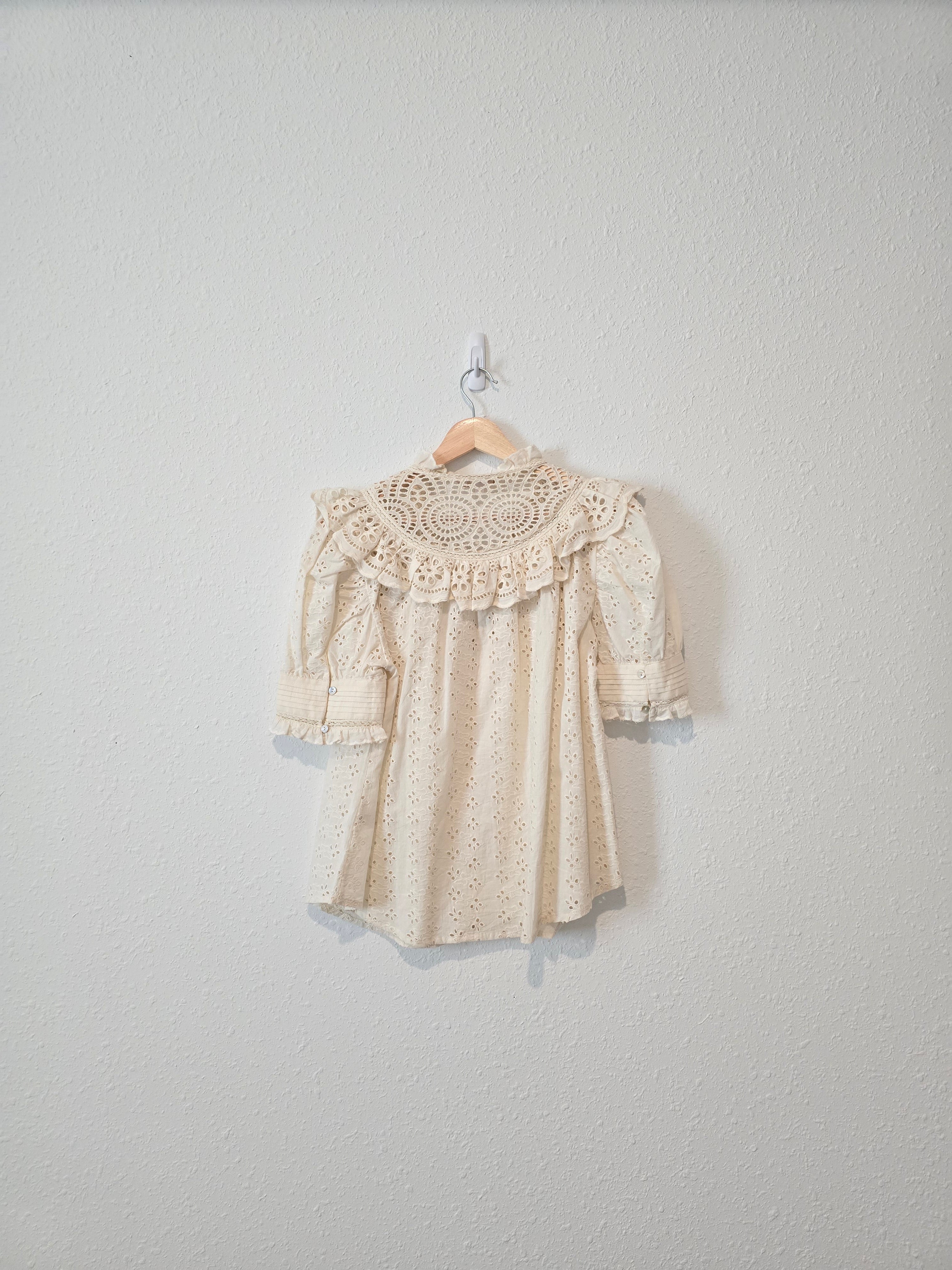 Love The Label Eyelet Blouse (M)