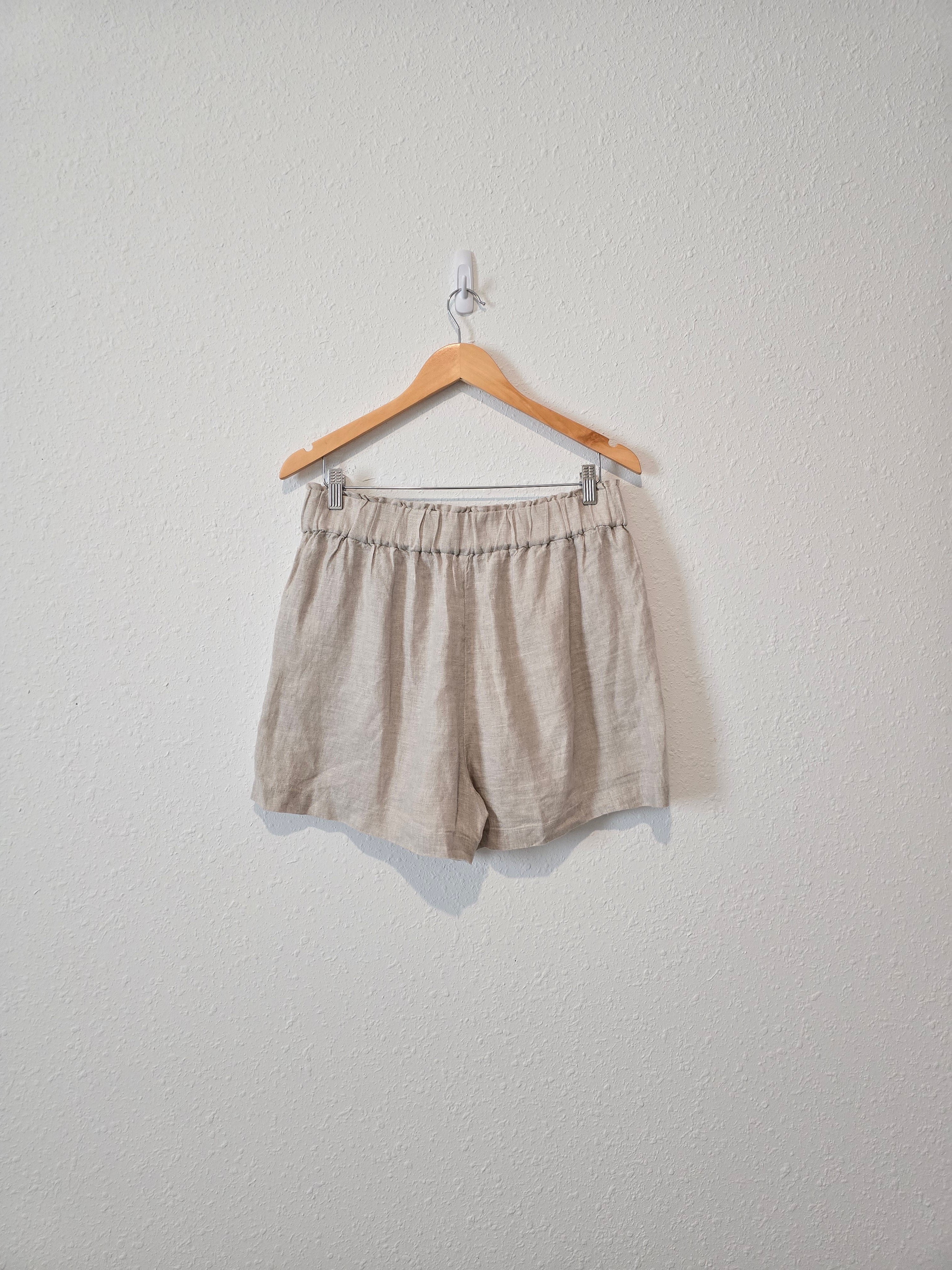 J.Crew Pull On Linen Shorts (M)