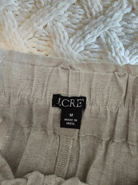 J.Crew Pull On Linen Shorts (M)