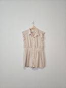 Anthropologie Button Up Romper (M)