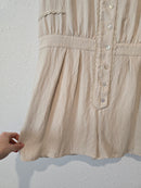 Anthropologie Button Up Romper (M)