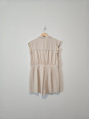 Anthropologie Button Up Romper (M)