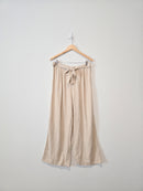 Wide Leg Flowy Pants (XL)