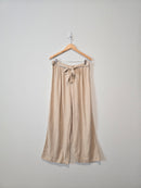 Wide Leg Flowy Pants (XL)