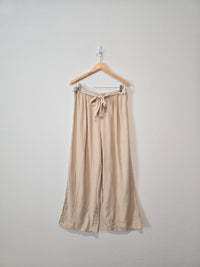 Wide Leg Flowy Pants (XL)