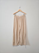 Wide Leg Flowy Pants (XL)