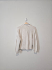 Mock Neck Knit Sweater (M)