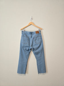 Levi's 501 Straight Crop Jeans (28)