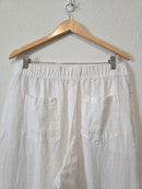 Wide Leg Linen Pants (XL)