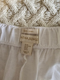 Wide Leg Linen Pants (XL)