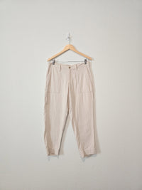 Neutral Gauze Straight Pants (8)